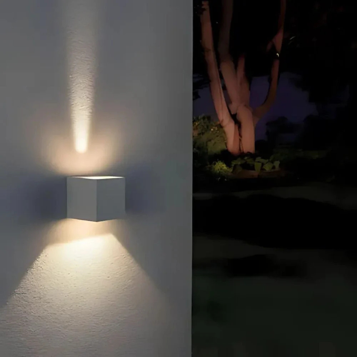 Adjustable-Beam LED Cube Wall Light - view 15