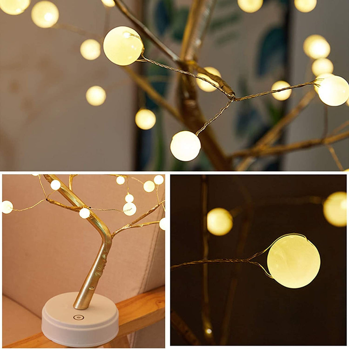 Decorative LED Tree Light with USB Power