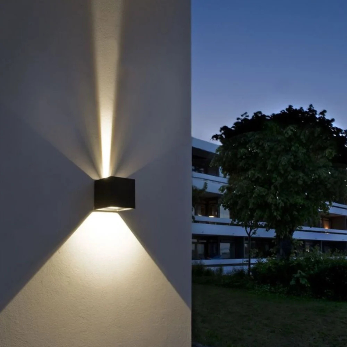 Adjustable-Beam LED Cube Wall Light - view 16