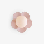 Flower Petal Wall Sconce, Danish Pastel Design - view 17