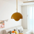 Layered Metal Dome Pendant Light, Mid-Century Style - view 27