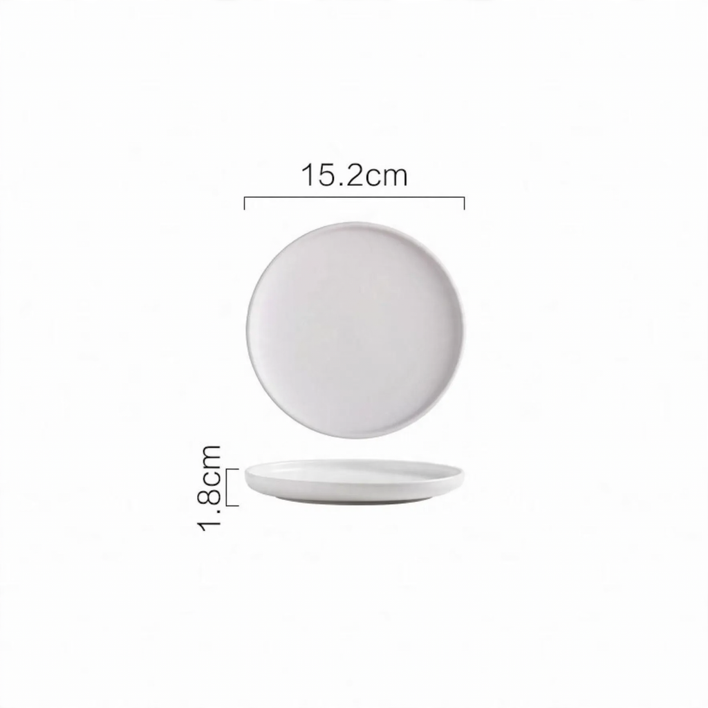 Round Matte Serving Plates – product image 9