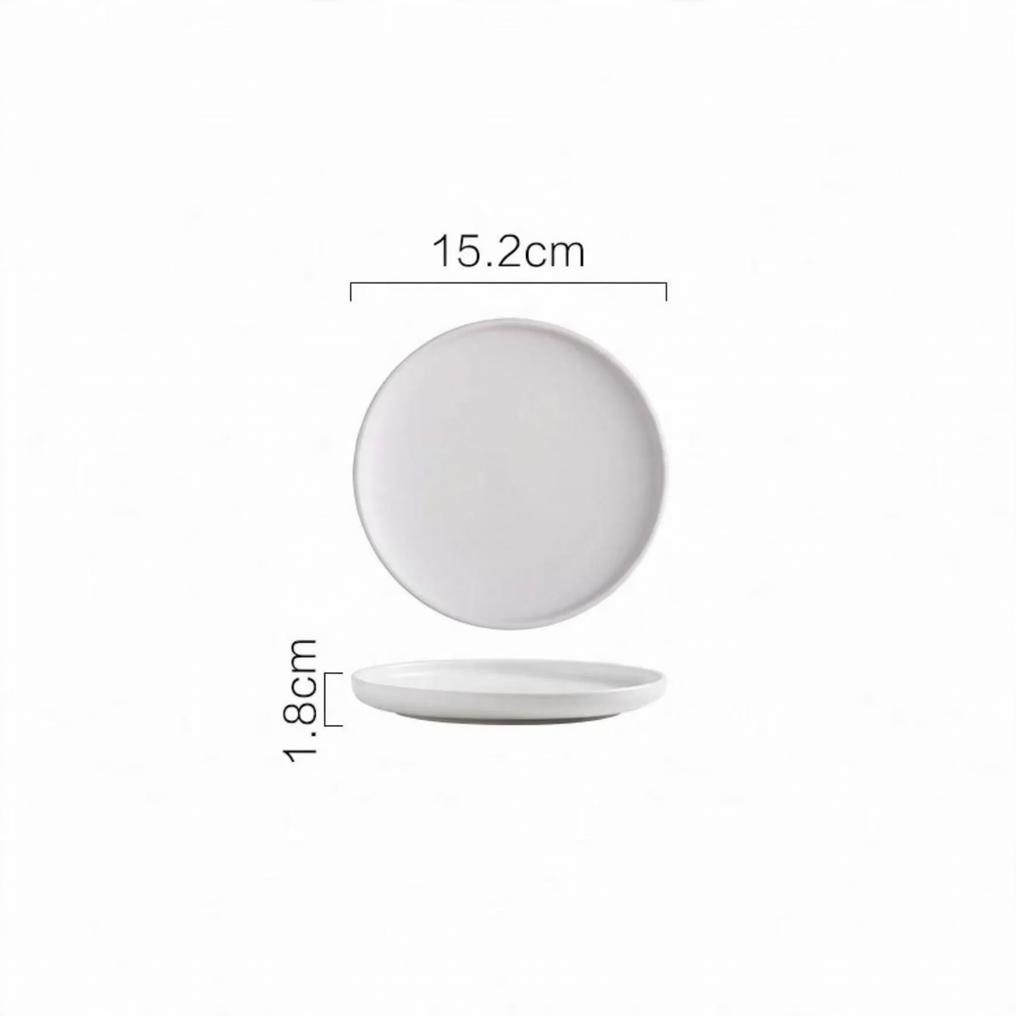 Round Matte Serving Plates – product image 9