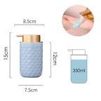 Textured Ceramic Pump Soap Dispenser – product image 7