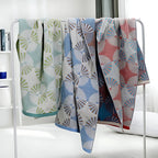 Floral Jacquard Cotton Bath Towel – image 8