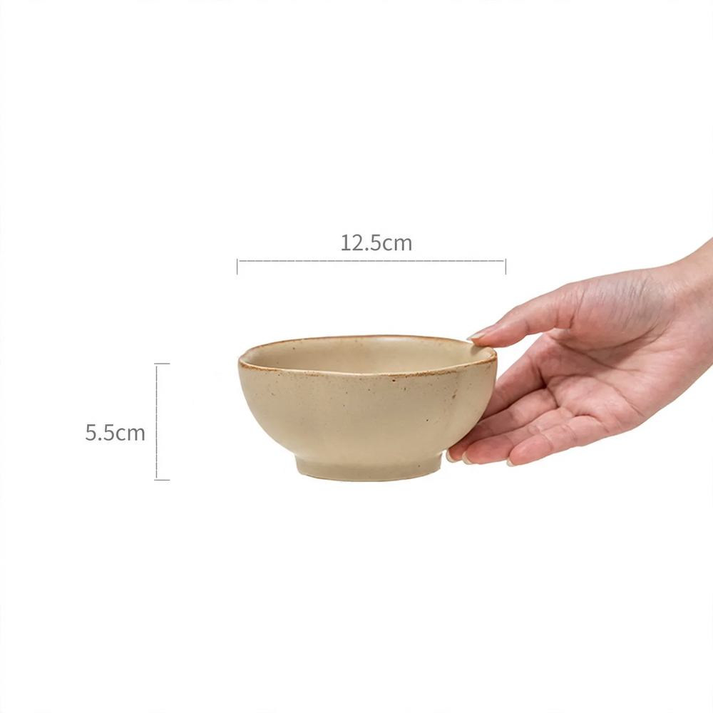 Vintage Glazed Ceramic Bowl – product image 6