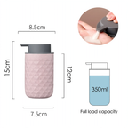 Textured Ceramic Pump Soap Dispenser – product image 9