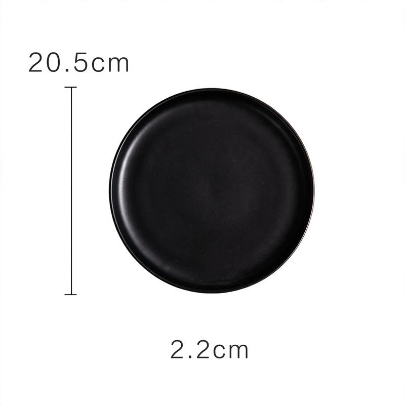 Round Matte Serving Plates – product image 11