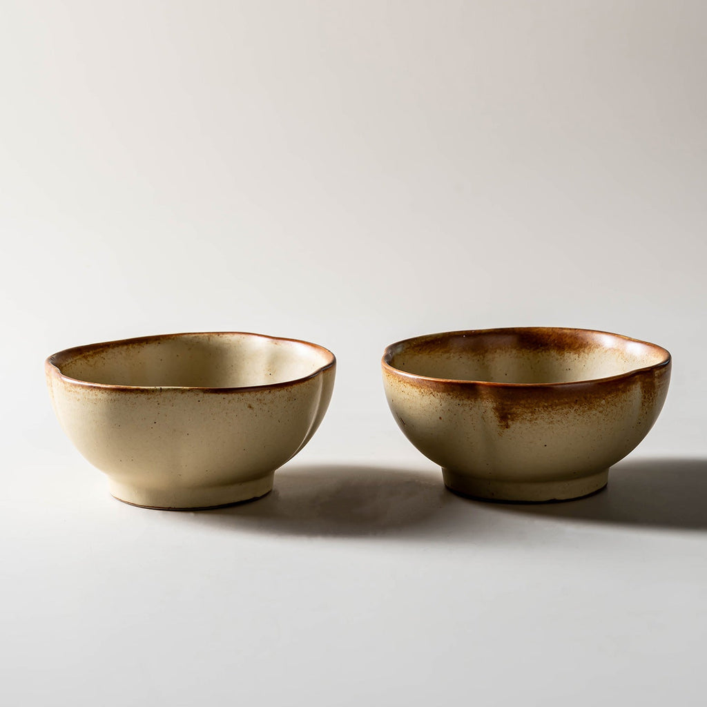 Vintage Glazed Ceramic Bowl – product image 3