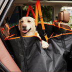 Water-Resistant Rear Car Seat Cover for Dogs — product view 2