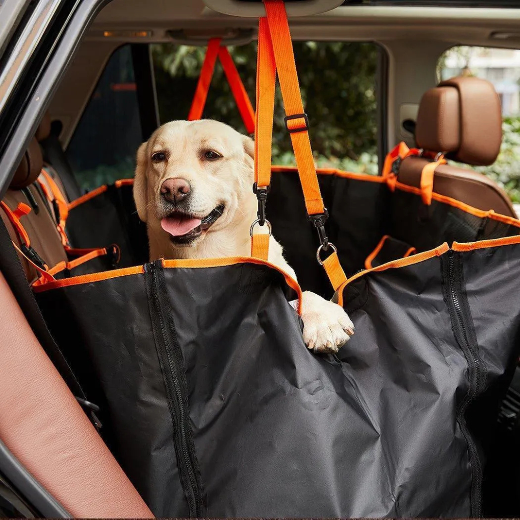 Water-Resistant Rear Car Seat Cover for Dogs — product view 2