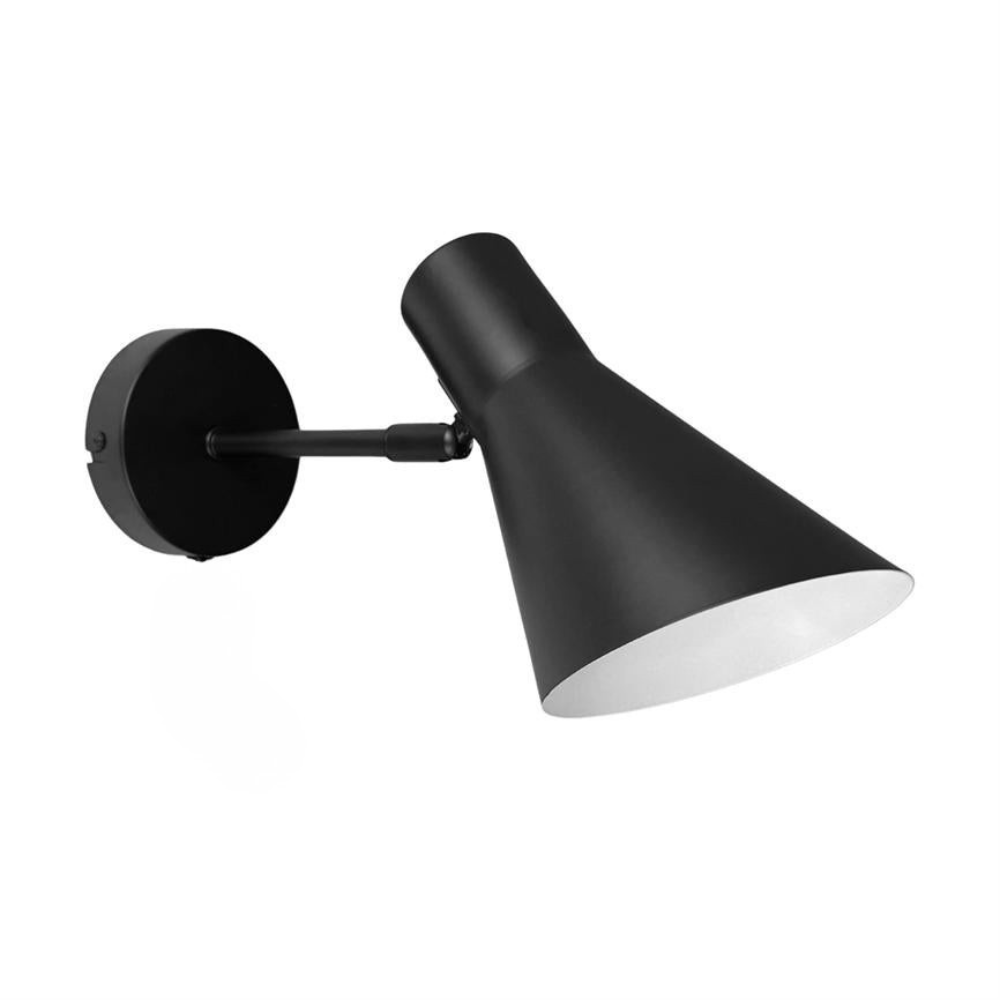 Tapered Metal Wall Sconce, Directional Nordic Task Light - view 18