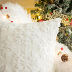 Textured Snowflake Cushion Cover – image 1