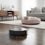 Robot Floor Cleaner with HEPA Filter and One-Button Control — product view 4