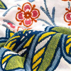 Reversible Floral Cotton Bath Towel – image 3