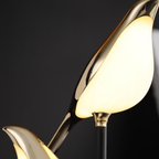 LED Bird Table Lamp with Gold-Tone Frame, UK Plug - view 8