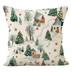 Winter Woodland Christmas Cushion Cover – image 4