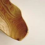 Carved Arc Wooden Decorative Tray – image 3