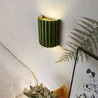 Ribbed Resin Wall Sconce with Push-Button Switch - view 11