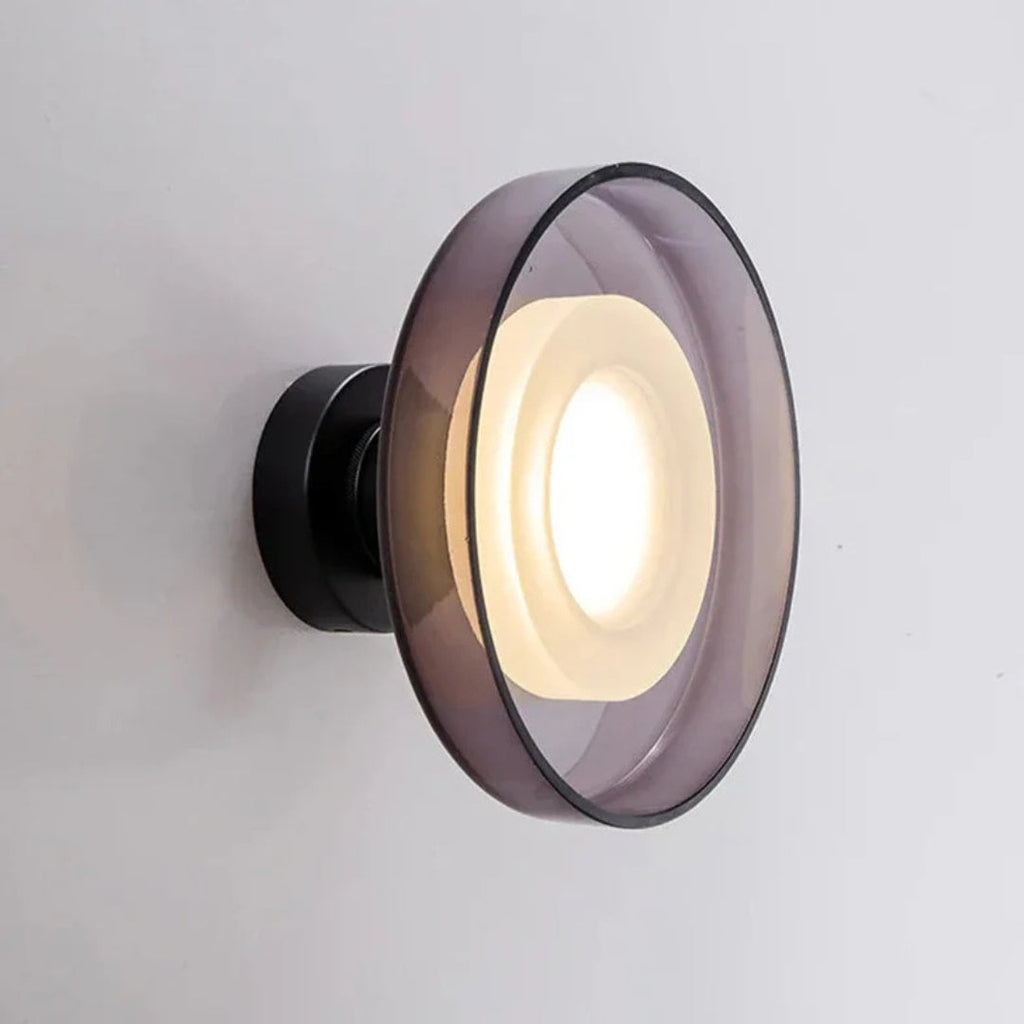 Layered Glass LED Light for Wall or Ceiling - view 4