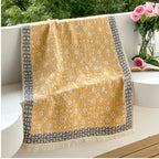 Patterned Cotton Bath Towel – image 2