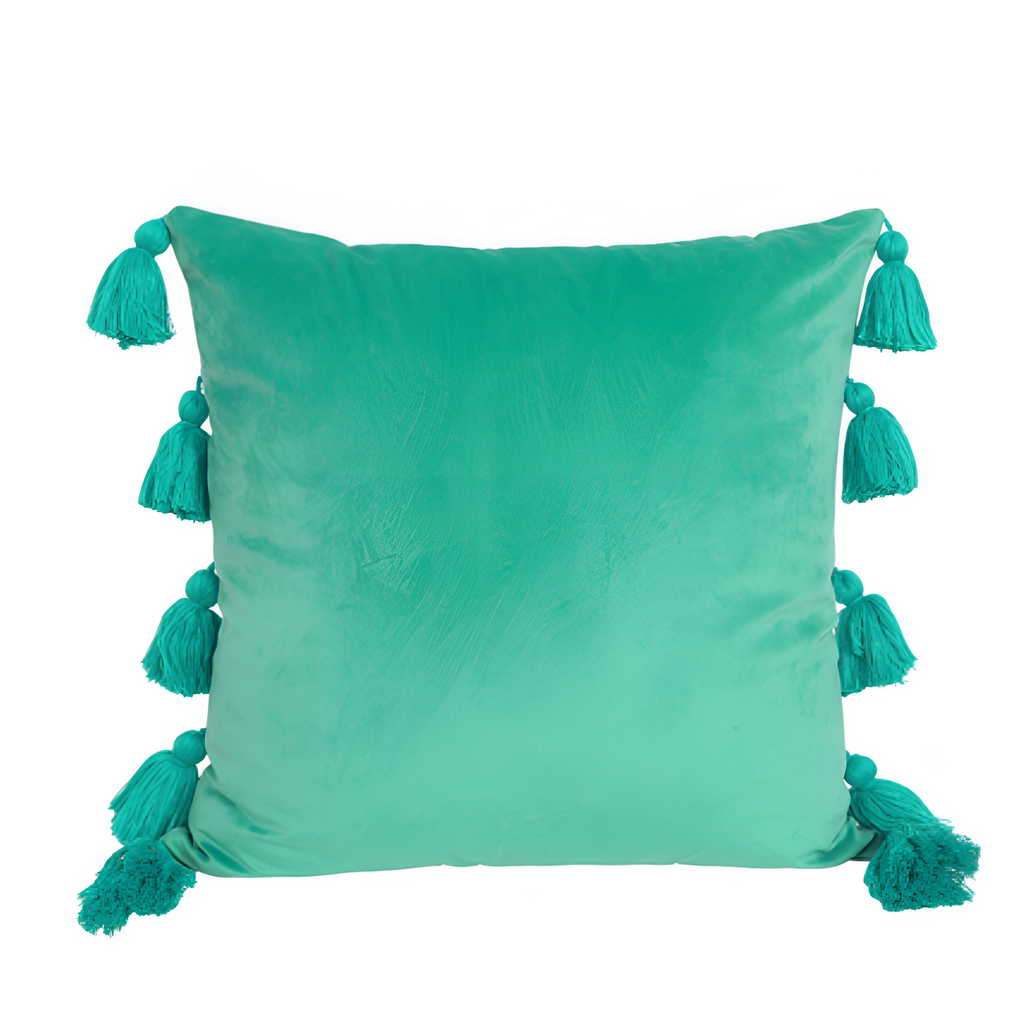 Velvet Tassel Cushion Cover – image 6