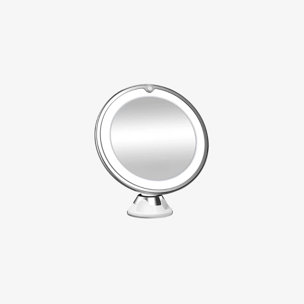 Portable LED Makeup Mirror with 10x Magnification - view 1