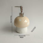 Mushroom Shape Ceramic Soap Dispenser – product image 5