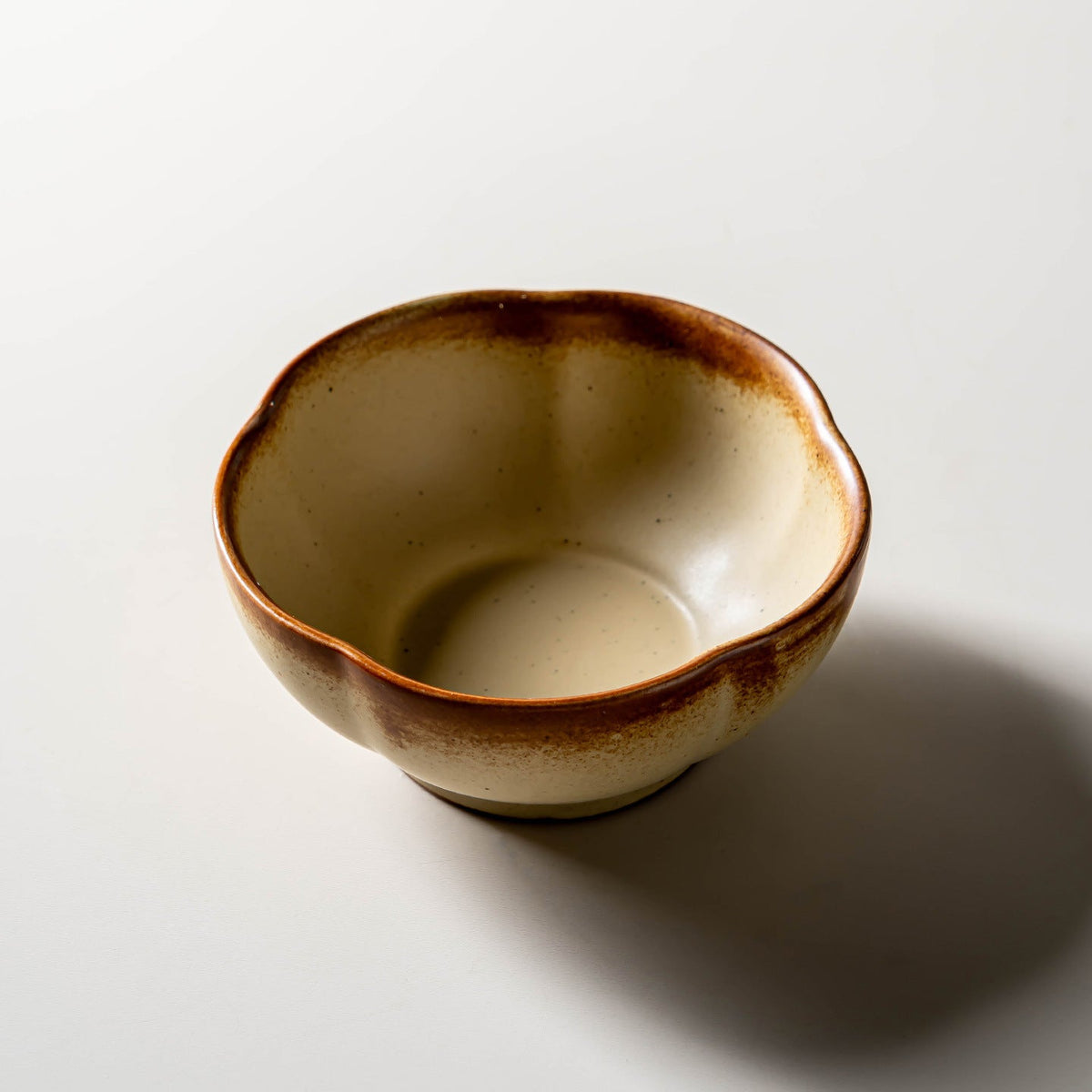 Vintage Glazed Ceramic Bowl – product image 1