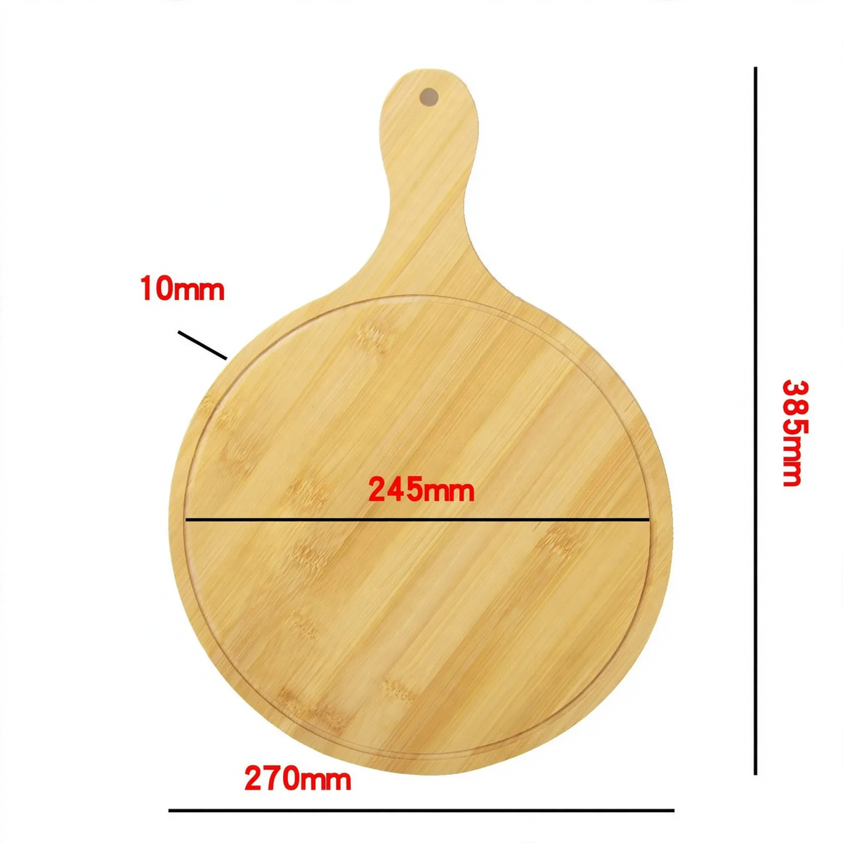 Round Wooden Serving Boards – product image 3