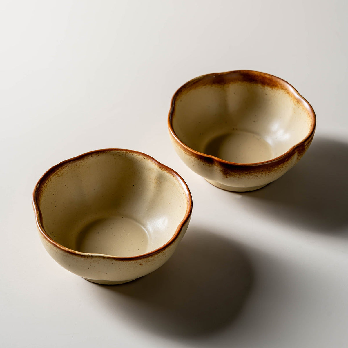 Vintage Glazed Ceramic Bowl – product image 2