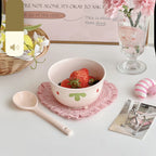 Strawberry Pattern Ceramic Bowl – product image 6
