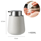 Rounded Ceramic Pump Soap Dispenser – product image 8