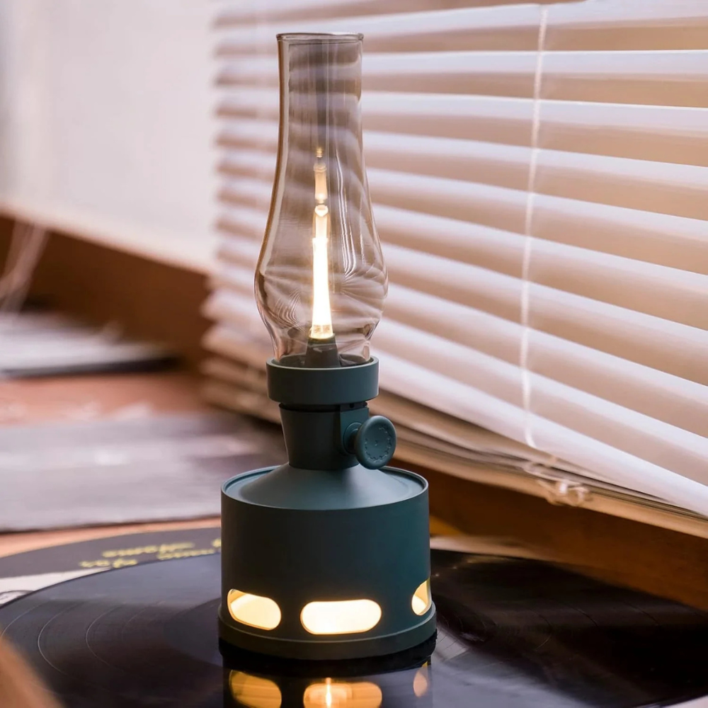 Rechargeable LED Lantern with Glass Chimney, USB-C - view 6