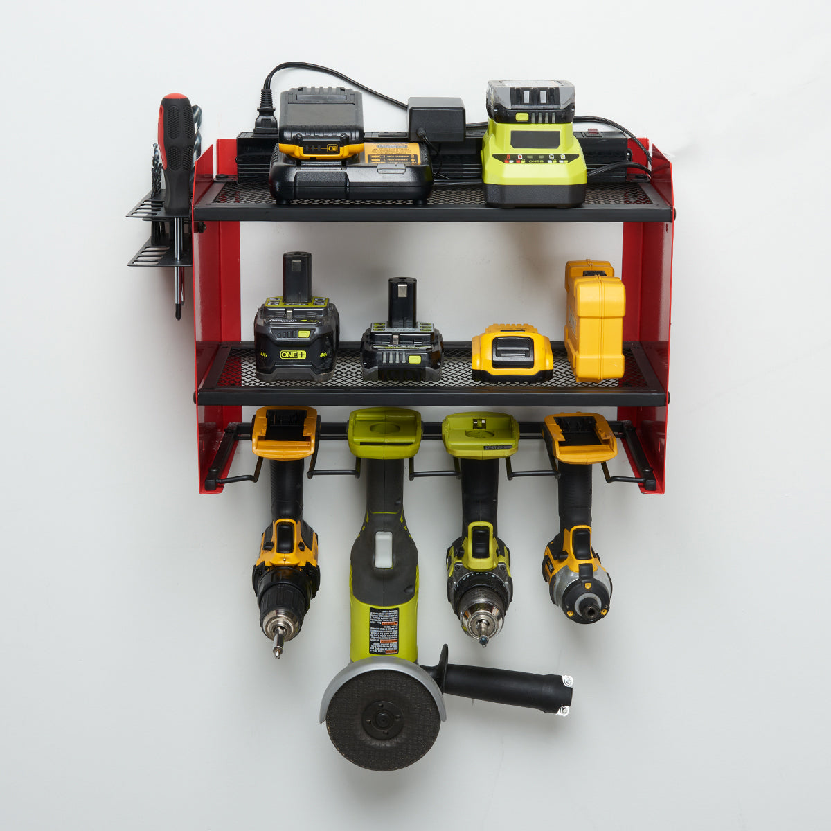 Tool Organiser Wall Mount Power Station Garage Storage Shelf