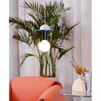 Geometric Wood Pendant Light, Sculptural Nordic Design - view 25