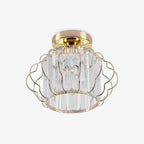 Prismatic Crystal Ceiling Light with Metal Fittings - view 4