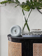 Sandstone Desk Clock, Silent Minimalist Table Clock - product view 12
