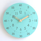 Colourful Learning Wall Clock, 30 cm