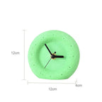 Sandstone Desk Clock, Silent Minimalist Table Clock - product view 7