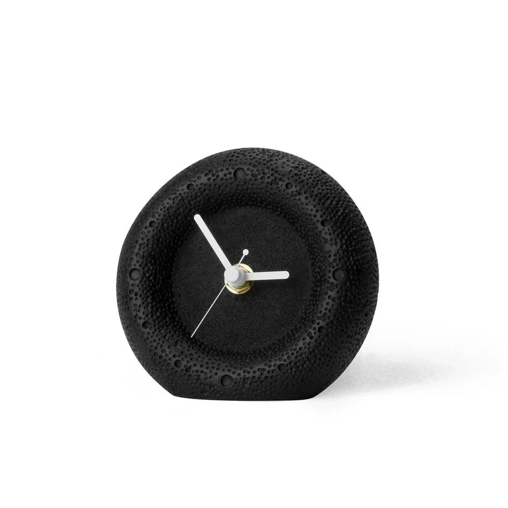 Sandstone Desk Clock, Silent Minimalist Table Clock - product view 3