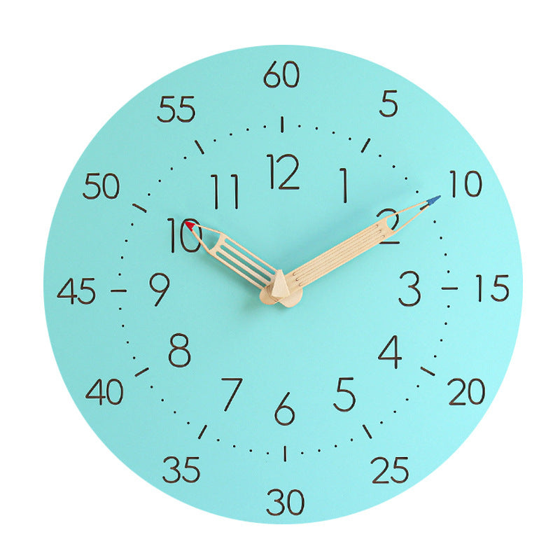 Colourful Learning Wall Clock, 30 cm