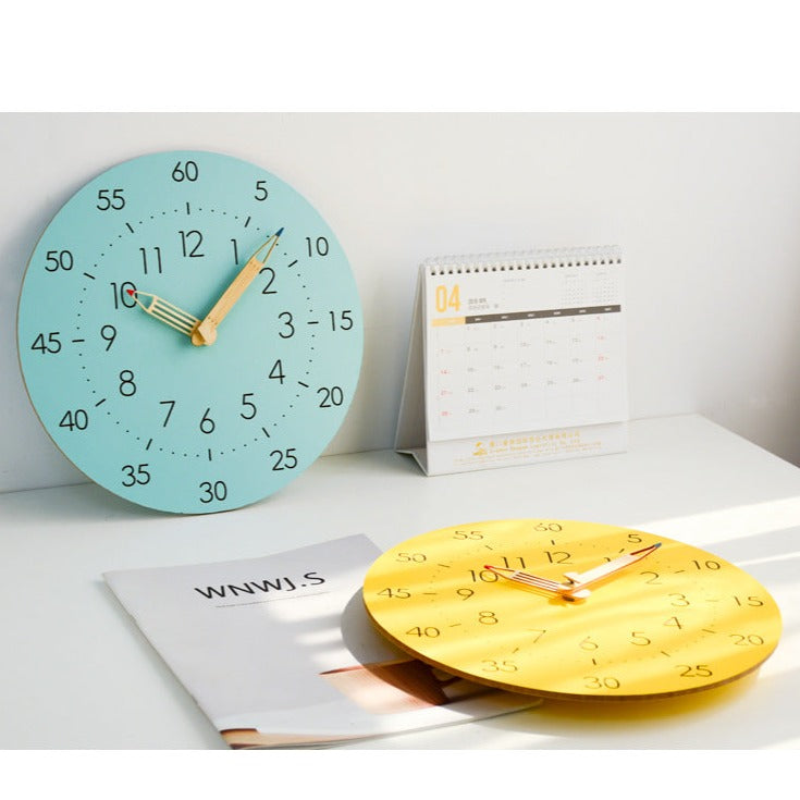 Colourful Learning Wall Clock, 30 cm