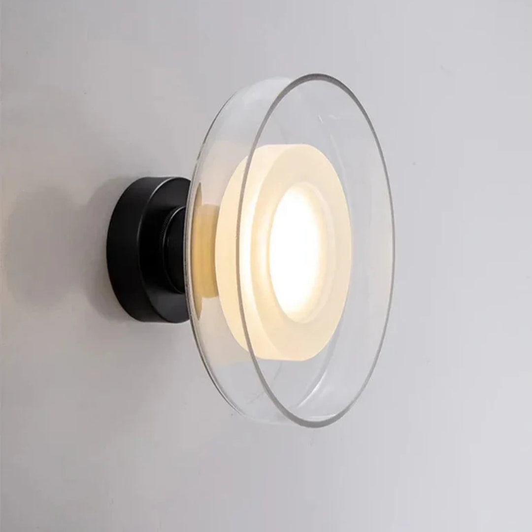 Layered Glass LED Light for Wall or Ceiling - view 3