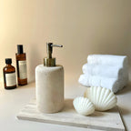 Stone-Effect Resin Soap Dispenser 280 mL – image 3