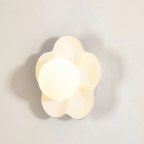 Flower Petal Wall Sconce, Danish Pastel Design - view 15