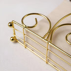 Scrollwork Iron Napkin Holder – image 2