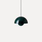 Layered Metal Dome Pendant Light, Mid-Century Style - view 41