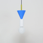 Geometric Wood Pendant Light, Sculptural Nordic Design - view 37