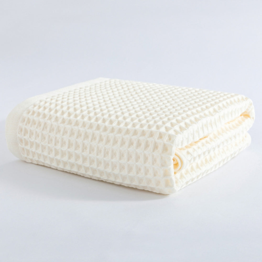 Waffle Weave Cotton Bath Towel – image 7